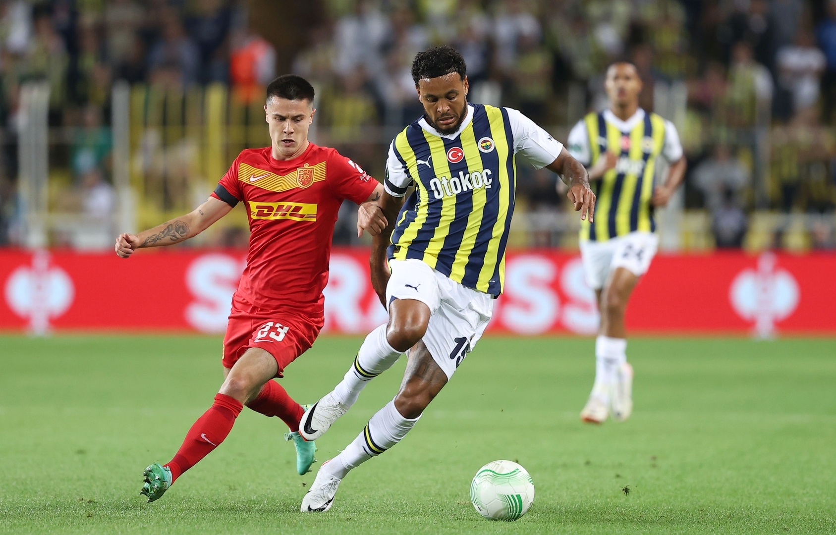 Fenerbahçe - Nordsjaelland Maçından özel Kareler